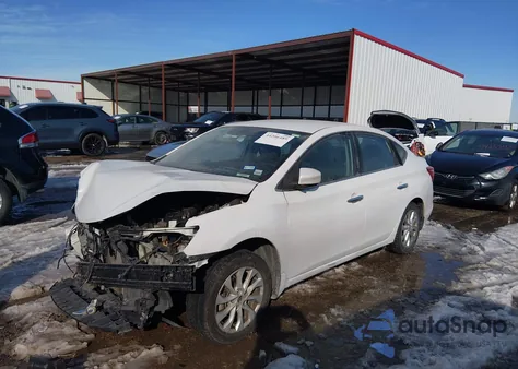 2018 Nissan Sentra Sv z USA, uszkodzony, nr VIN 3N1AB7APXJY251105
